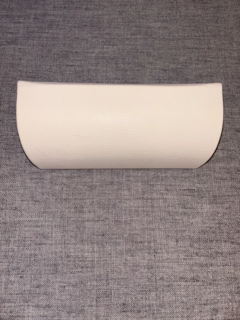 Michael Kors Cream Textured Glasses Case + NEW Cleaning Cloth